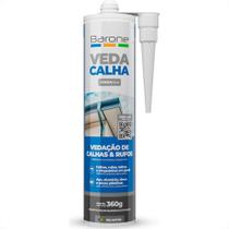 Cola Sela Calha Barone Cinza 360 Gramas 26107 Cola Sela Calha Barone Cinza 360 Gramas 26107