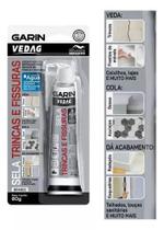 Cola Sela Trincas e Fissuras Pu 30g Branco - Garin