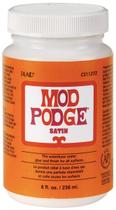 Cola seladora Mod Podge com acabamento acetinado 236 ml transparente