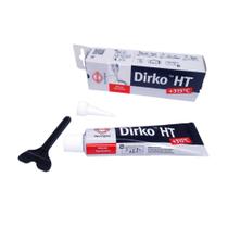 Cola Silicone Dirko Preto Black Alta Temperatura Elring