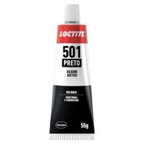 Cola silicone preto superflex 55g - loctite 596