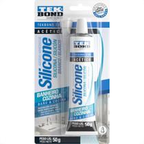 Cola Silicone Tekbond 50G Acetico Branco Cozinhawc