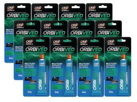 Cola Silicone Transparente Uso Geral Orbived 50g - 12 Unidades Multiuso Flexível Cura Acética Cola Silicone Transparente Uso Geral Orbived 50g - 12 Unidades Multiuso Flexível Cura Acética