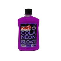 Cola Slime Radex Glow Neon Roxo 500G