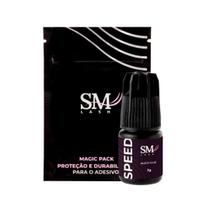 Cola Sm Lash Speed 3Ml Adesivo Para Extensão Alongamento De Cílios