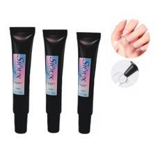 Cola sólida Sioux Soft gel para Unhas postiças tips soft Gel Alongamento Cola sólida Sioux Soft gel para Unhas postiças tips soft Gel Alongamento