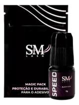 Cola Speed Sm Lash Para Extensão De Cilíos 3ml Preto