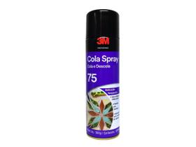 Cola Spray 75 Removivel 3M Cola e Descola 500ML Transparente