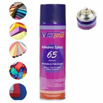 Cola Spray Adesivo Temporária Patchwork Bordado Tecido 500ml Cola Spray Adesivo Temporária Patchwork Bordado Tecido 500ml