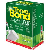 Cola Super 1000 Embalagem 2g - 42 unidades - Three Bond