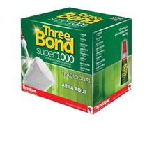 Cola Super 1000 Three Bond Instantânea 2G Kit Com 24 Peças