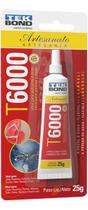 Cola Super Adesiva Tek Bond T6000 Para Artesanato 25g Cor Transparente