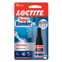 Cola Super Bonder Loctite Forte Alta Resistência Aderência