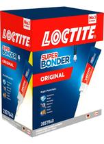 Cola Super Bonder Loctite Original Pacote 24 Unidades 3,6g Cola Super Bonder Loctite Original Pacote 24 Unidades 3,6g