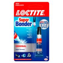 Cola Super Bonder Original Bisnaga com 3g Cola Super Bonder Original Bisnaga com 3g