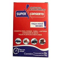 Cola super conserto instantanea solda plastica 32g