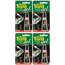 Cola Super Gel Threebond Fixação Extra Forte para Tênis e Calçados