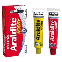 Cola Tekbond Araldite Hobby 10 Minutos - Embalagem com 6 Unidades 23g Cola Tekbond Araldite Hobby 10 Minutos - Embalagem com 6 Unidades 23g