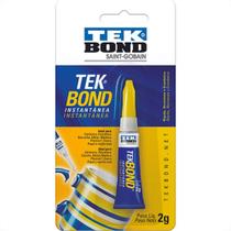 Cola Tekbond Instantanea 2G - Kit C/24 Unidades Cola Tekbond Instantanea 2G - Kit C/24 Unidades