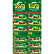 Cola Three Bond Super 1000 2g - Embalagem com 12 Unidades