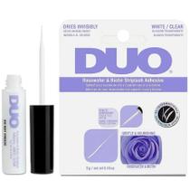 Cola Transparente para Cílios Postiços com Água de Rosas e Biotina 5g - DUO