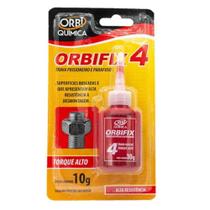 Cola trava rosca orbifix 4 vermelho 10g 4 orbi química Cola trava rosca orbifix 4 vermelho 10g 4 orbi química