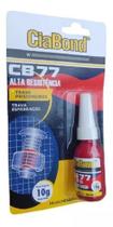 Cola Trava Rosca Parafusos Torque Alto Vermelho CB 77 Ciabond 10gs