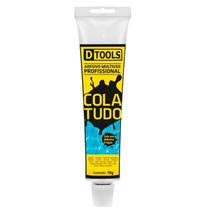 Cola Tudo Branca 70g - Adesivo Multiuso Profissional para Madeira, Cerâmica, PVC - DTOOLS Cola Tudo Branca 70g - Adesivo Multiuso Profissional para Madeira, Cerâmica, PVC - DTOOLS
