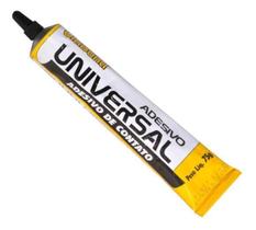 Cola Universal Contato Preta Base De Borracha 75G Ciabond