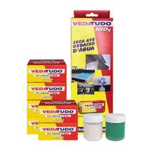 Cola Vedatudo Massa Epoxi Secagem Normal 100g - Embalagem com 6 Unidades