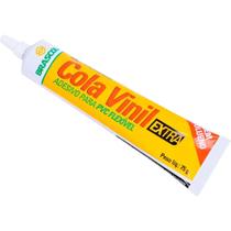 Cola Vinil Extra 75g Brascola Adesivo Vinil Dois Componentes (adesivo + Endurecedor)