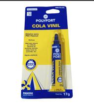 Cola Vinil Polyfort Adesivo de Contato para PVC Flexível 17g Resistente