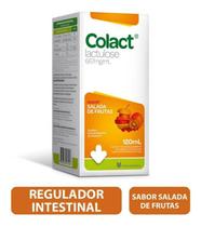 colact regulador intestinal Lactulose 120ml Salada de Frutas - UNIAO QUIMICA
