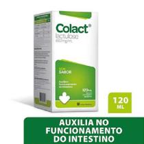 colact regulador intestinal Lactulose 120ml Sem Sabor - UNIAO QUIMICA