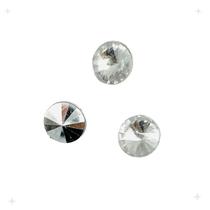 Colagem Chaton Diamante Plástico Transparente 8mm 100pçs 12g