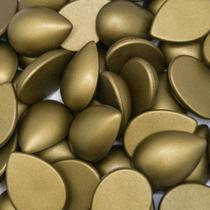 Colagem Gota Resina Ouro Velho 18x25mm 100pçs 200g Colagem Gota Resina Ouro Velho 18x25mm 100pçs 200g