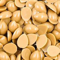 Colagem Meia Gota Marrom 6x8mm 100un Plástico 7g