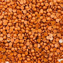 Colagem Meia Pérola 5mm Laranja Escuro 100pçs Plástico 6g Colagem Meia Pérola 5mm Laranja Escuro 100pçs Plástico 6g