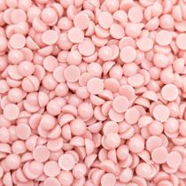 Colagem Meia Pérola Plástico Rosa Bebe 4mm 600pçs 12g