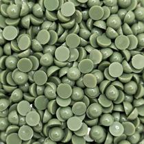Colagem Meia Pérola Plástico Verde Escuro 5mm 100pçs 6g Colagem Meia Pérola Plástico Verde Escuro 5mm 100pçs 6g
