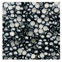 Colagem Meia Pérola Resina Preto Metalizado 6mm 300pçs 27g Colagem Meia Pérola Resina Preto Metalizado 6mm 300pçs 27g