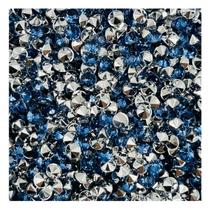Colagem Redondo Strass Azul Escuro 3mm 5000pçs Bijuteria 50g Colagem Redondo Strass Azul Escuro 3mm 5000pçs Bijuteria 50g