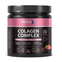 COLAGEN COMPLEX UNIQUE 300G Sabor Morango