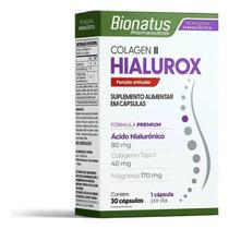 Colagen II Hialurox 30 Capsulas - Bionatus