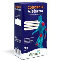 Colagen II Hialurox 30cap - Bionatus - Colágeno Hidrolisado + Ácido Hialurônico