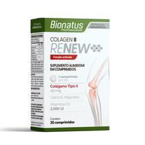 Colagen Renew Colágeno Não Hidrolisado 30 Caps Bionatus