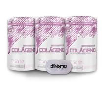 Colageno 100 Cápsulas Kit 03 Unidades + Porta Comprimidos
