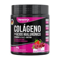 Colágeno + Ácido Hialurônico 200g - Hidrolisado - Newmix Suplementos