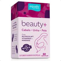 Colágeno Beauty+ Cabelo Pele Unha 60 Capsulas Equaliv