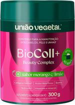 Colágeno Biocoll Pó 300g Morango c/ Limão Colágeno Biocoll Pó 300g Morango c/ Limão